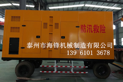 500KW移動低噪音柴油發電機組 500KW移動低噪音柴油發電機組